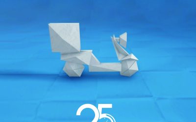 Spot 25 aniversario (origami)